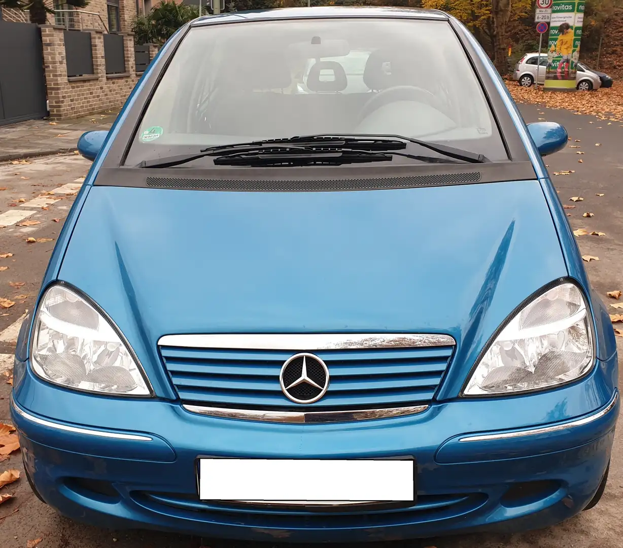 Mercedes-Benz A 190 A-Klasse Lang Elegance, AUTOMATIK,TÜV NEU Blau - 2