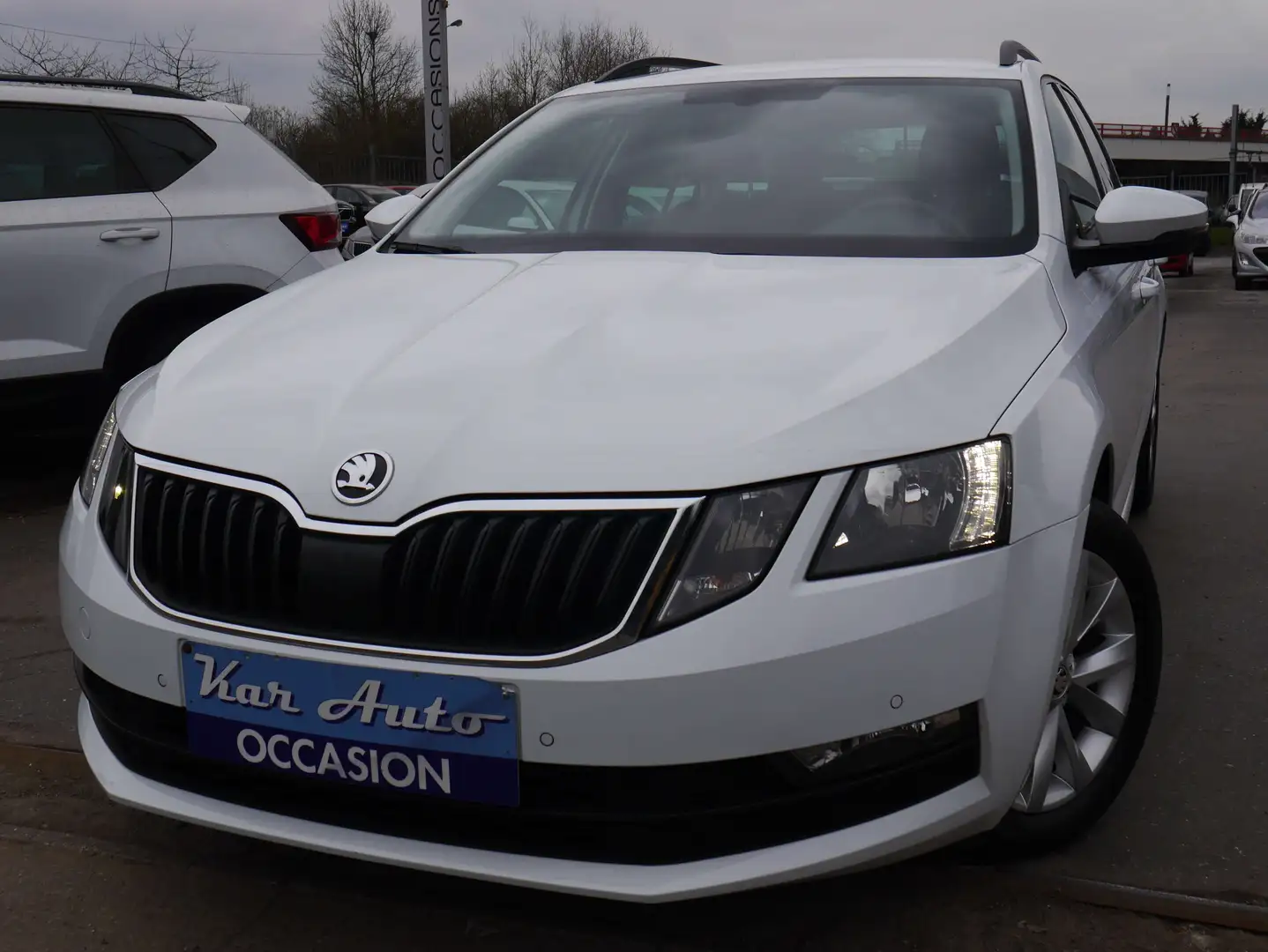 Skoda Octavia SW 1.6 CR TDi Ambition (EU6.2) Blanc - 1