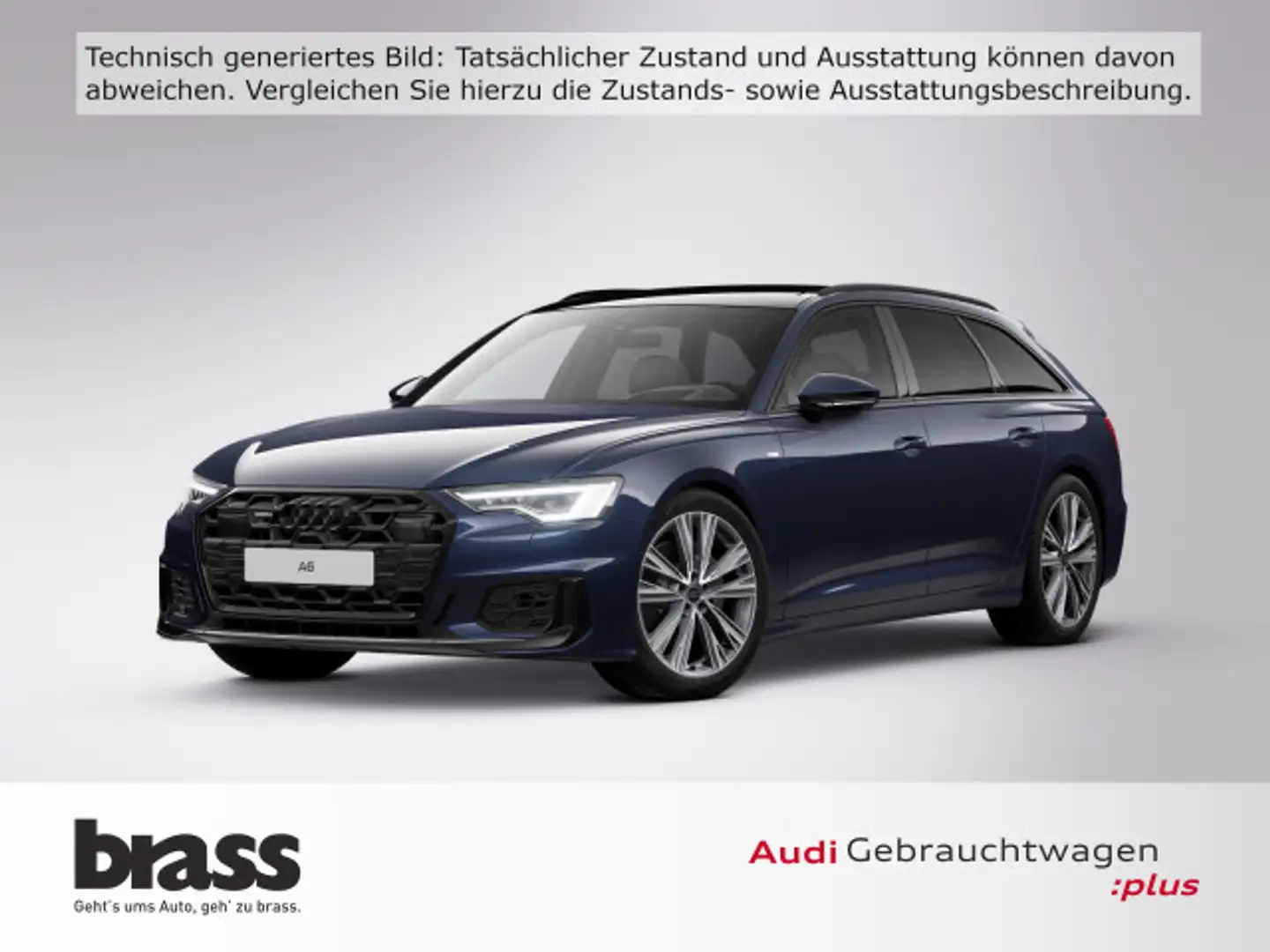 Audi A6 Design S line 50 TDI quattro 210(286) k Blau - 1