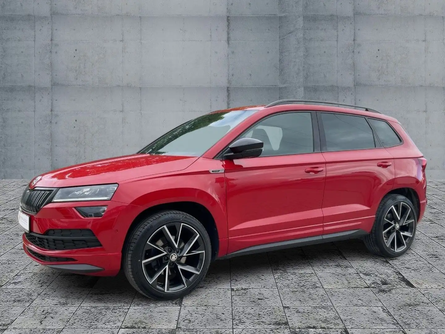 Skoda Karoq 2.0 TSI 4x4 DSG SPORTLINE NAVI+PANO+STDHZG Rot - 2