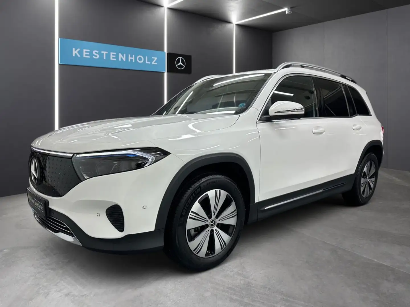 Mercedes-Benz EQB 300 4Matic LED Kamera Laderaump Spurhalt-Ass Weiß - 2