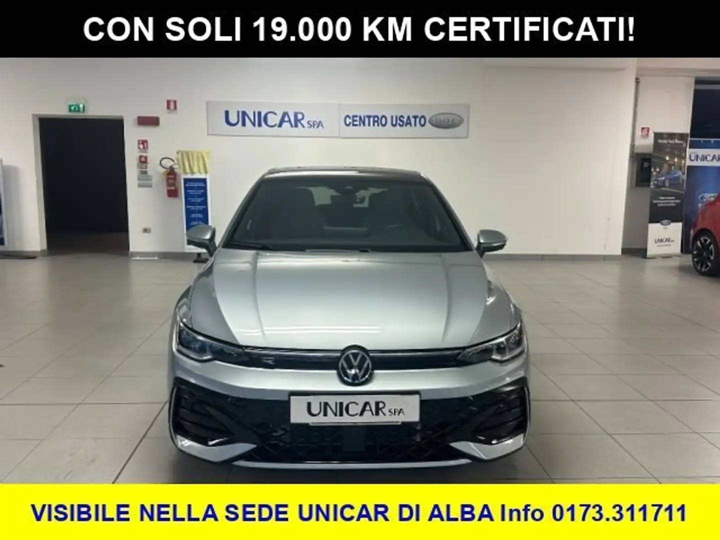 Volkswagen Golf 2.000 DIESEL 150 CV R-LINE + GARANZIA UFFICIALE VW Argento - 2