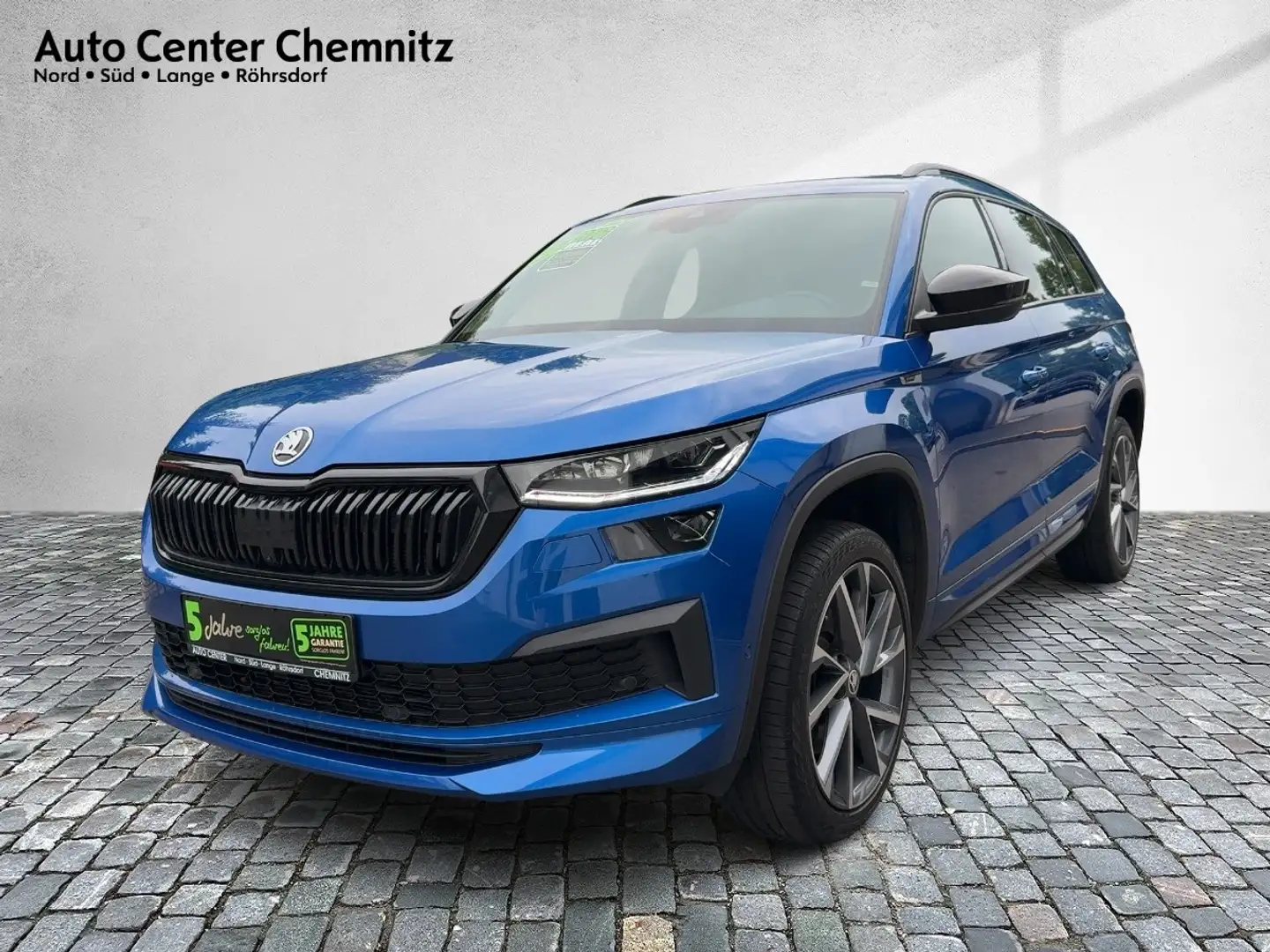 Skoda Kodiaq 2.0 TDI DSG 4x4 Sportline LED/Navi/Pano Blu/Azzurro - 2