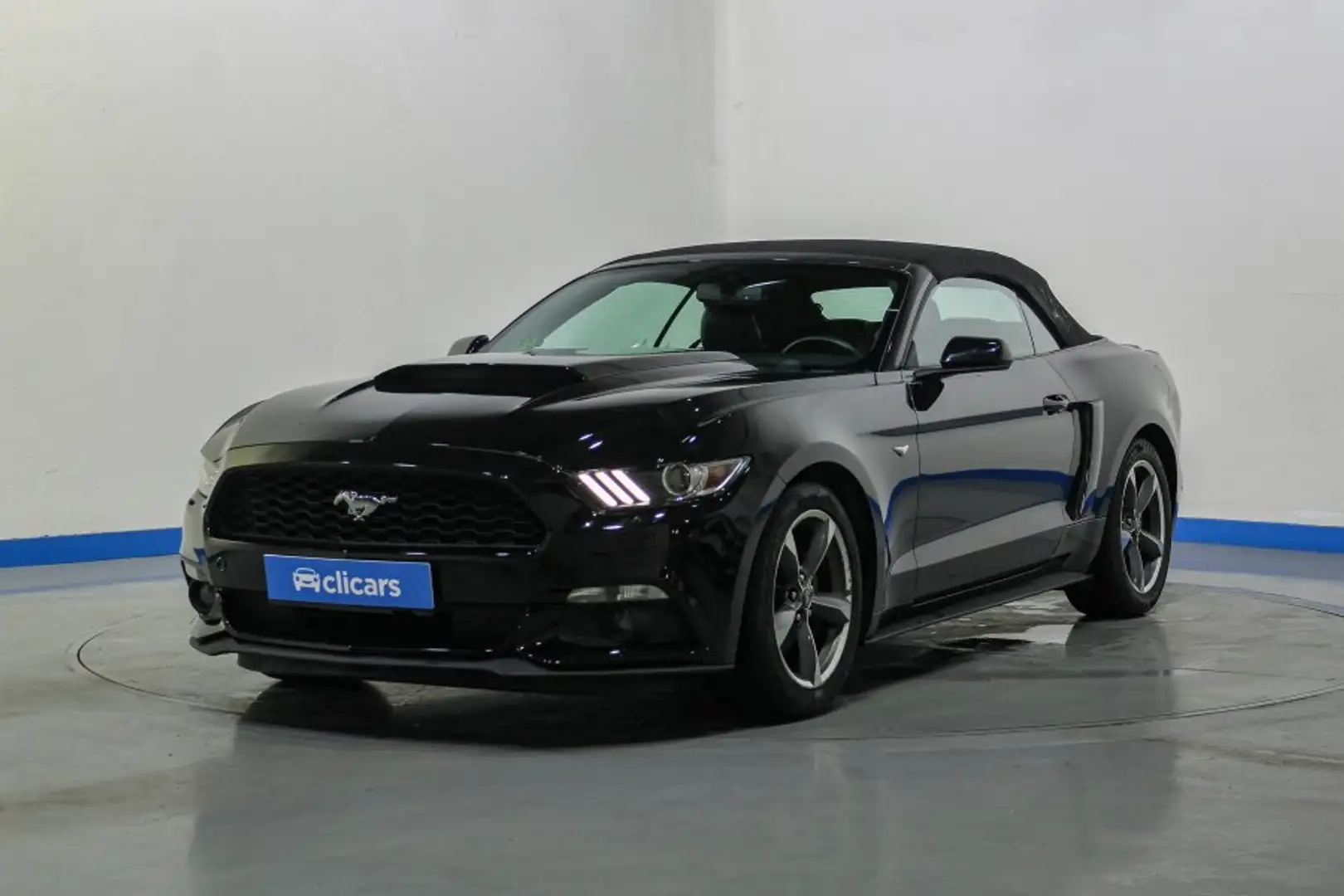 Ford Mustang 2.3 EcoBoost 314cv  Aut. (Conv.) Negro - 2