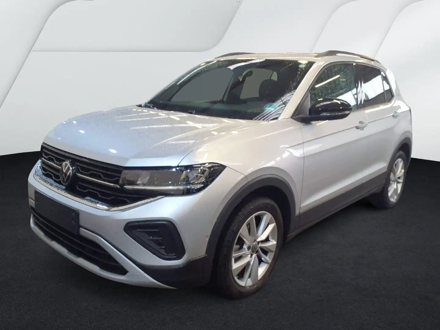 Volkswagen T-Cross Goal 1.0 TSI DSG AHK LED NAVI ParkAssist Silber - 2