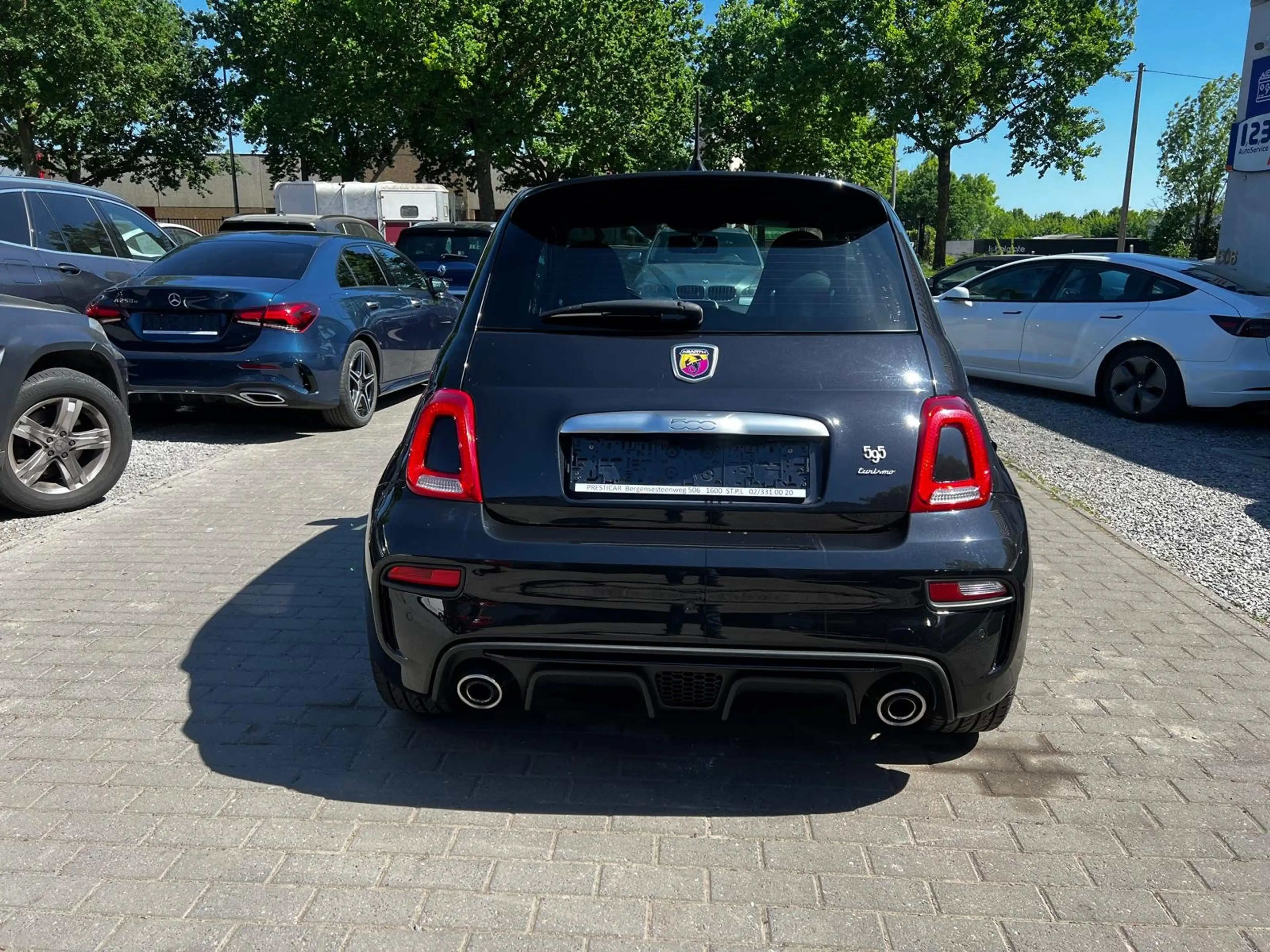 Fiat 500C Abarth 1.4 T-Jet Turismo 595/Apple Carplay/NOIR L — photo 6