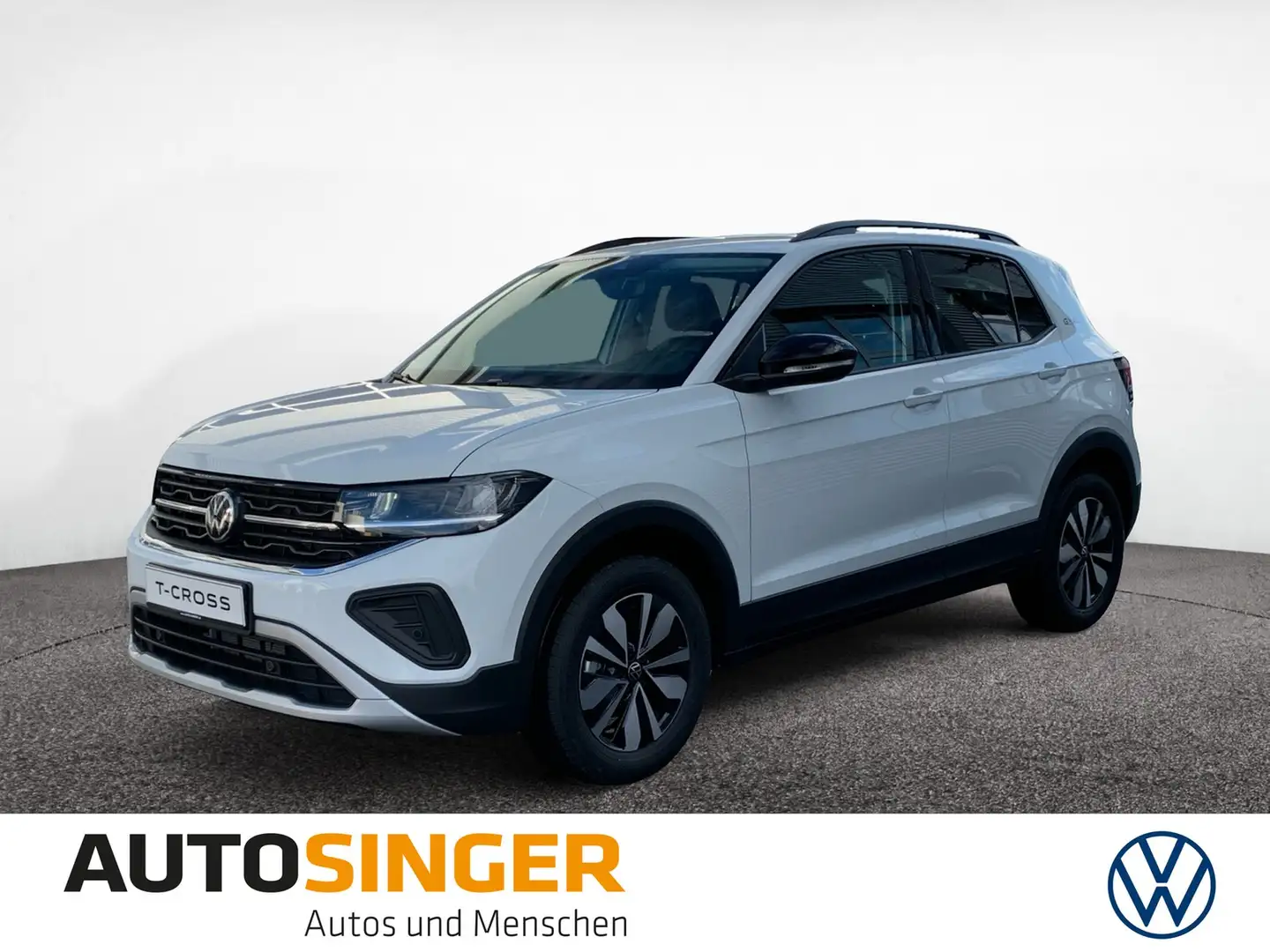 Volkswagen T-Cross GOAL 1.0 TSI DSG AHK*CAM*NAV*LED*ACC Weiß - 1