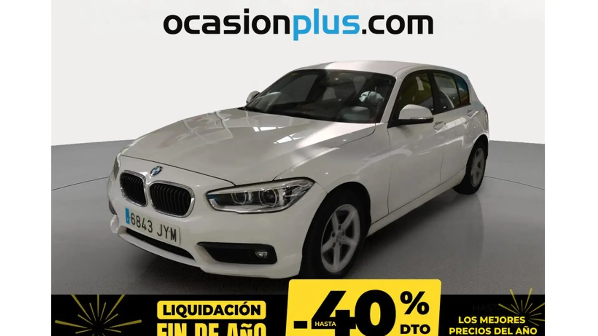 BMW 116 116dA Blanc - 1