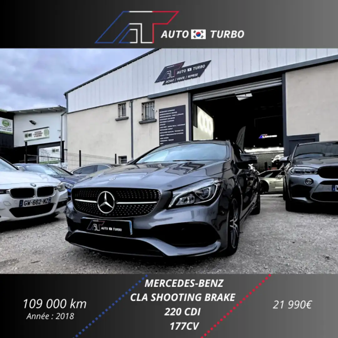 Mercedes-Benz CLA 220 220 D FASCINATION 4MATIC 7G-DCT Grau - 1