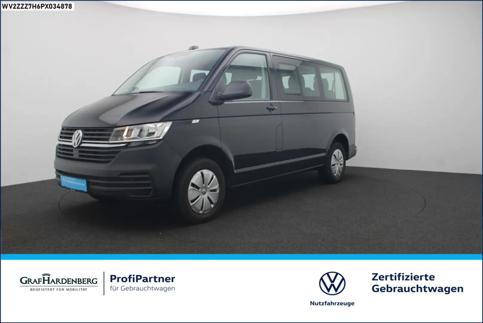 Volkswagen T6 Kombi 6.1 2.0 TDI Navi AHK Schwarz - 1
