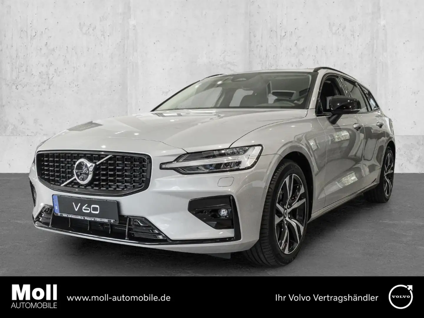Volvo V60 B4 Benzin Plus Dark 360°Kamera Winter-Paket Buisne Argintiu - 1