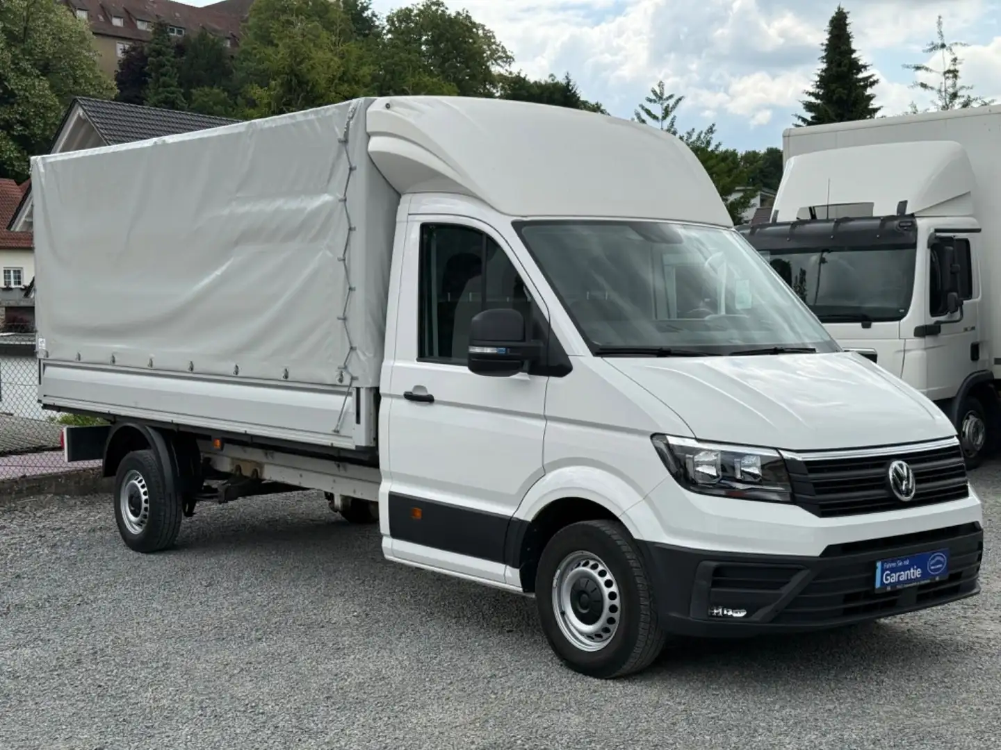 Volkswagen Crafter CRAFTER XXL PRITSCHE PLANE KLIMA NAVI KAMERA ESC Blanc - 1