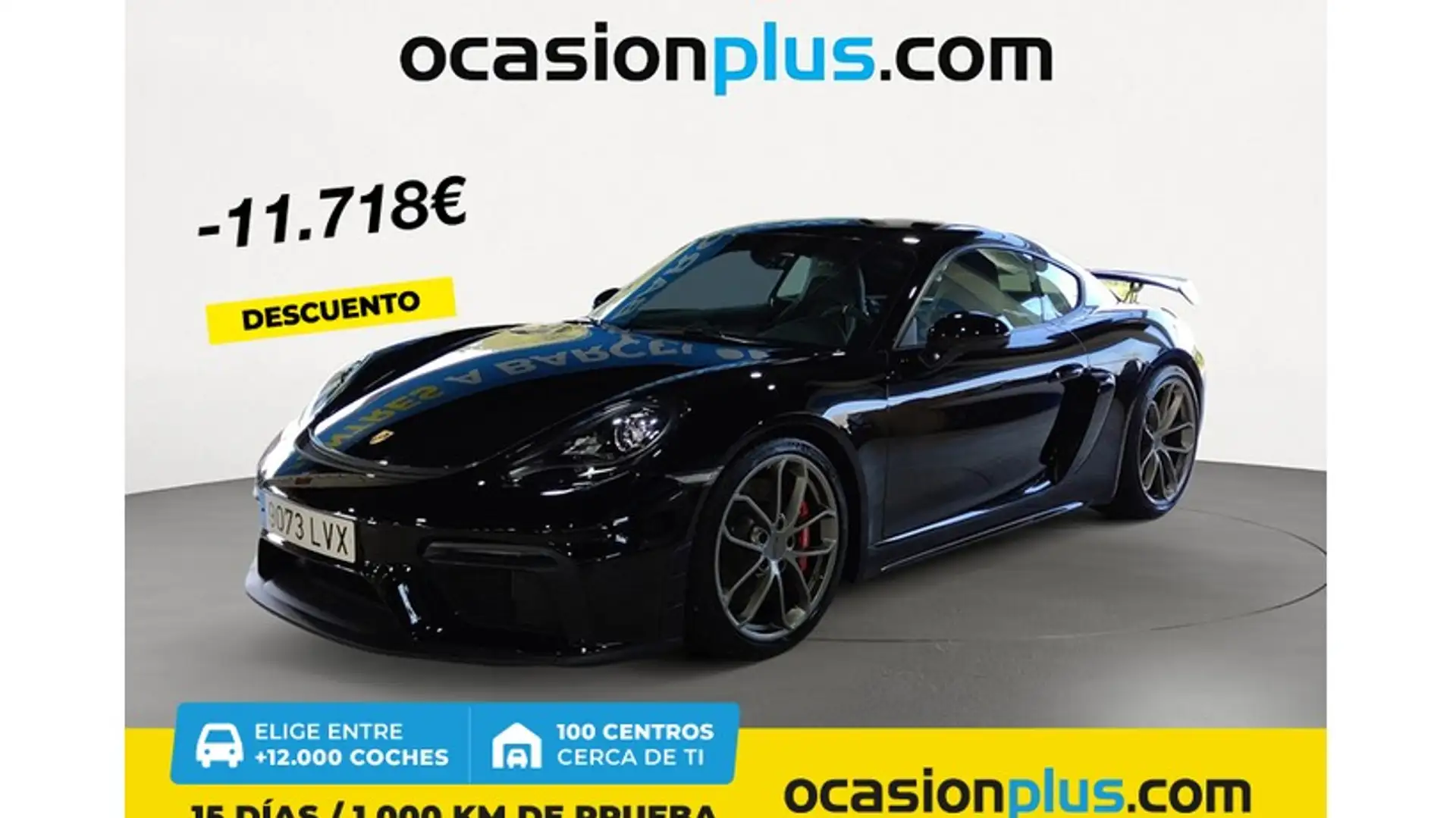 Porsche Cayman GT4 PDK Negro - 1