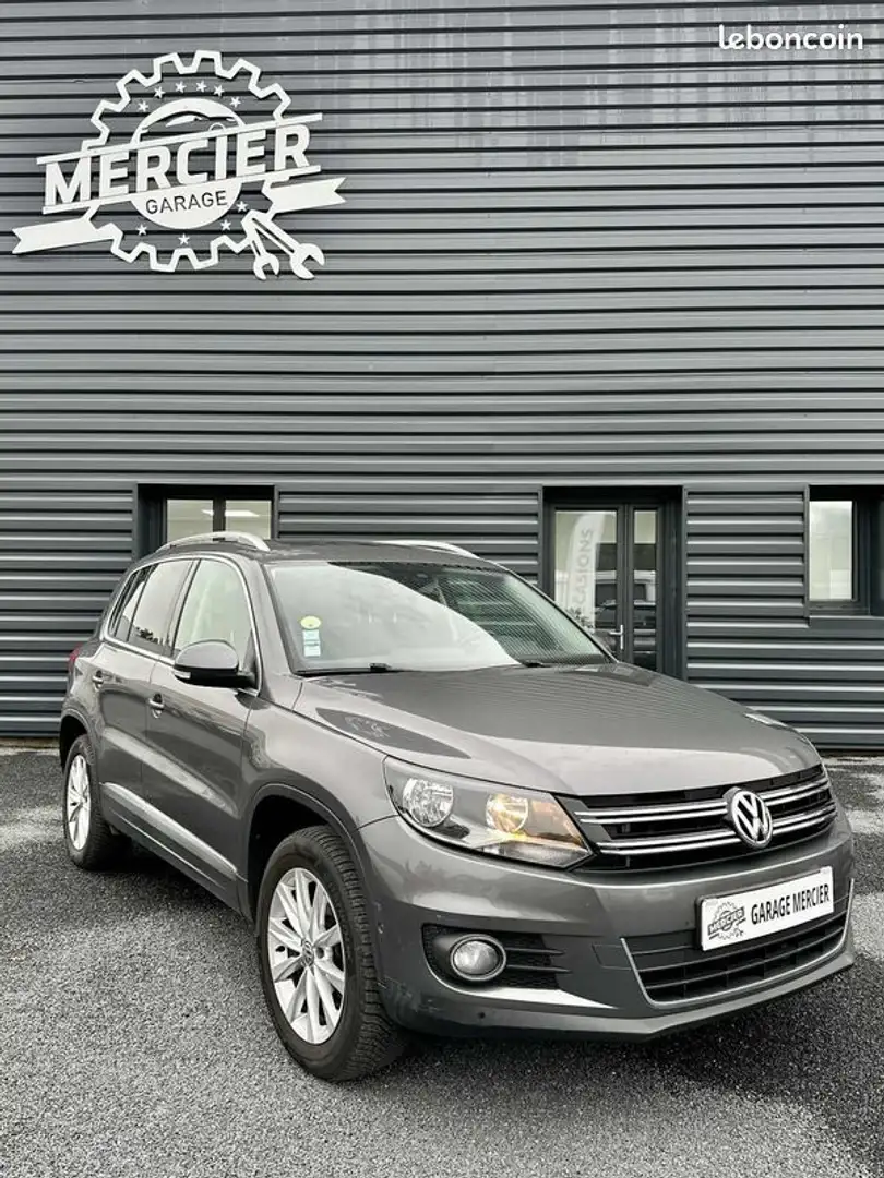 Volkswagen Tiguan 2.0 TDI 150ch 4Motion CARAT Gris - 1