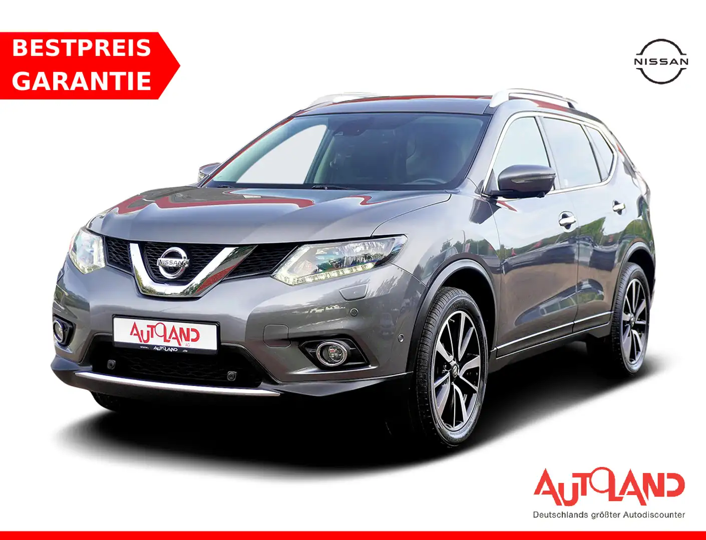 Nissan X-Trail 1.6 DIG-T Navi Panorama 360° AHK PDC DAB Grau - 1