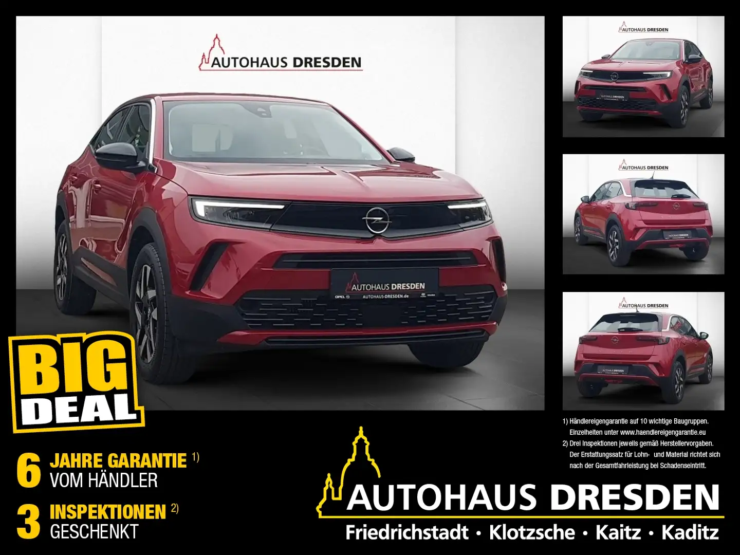 Opel Mokka 1.2 Turbo *LED*DAB*PDC*KAM* Rosso - 1