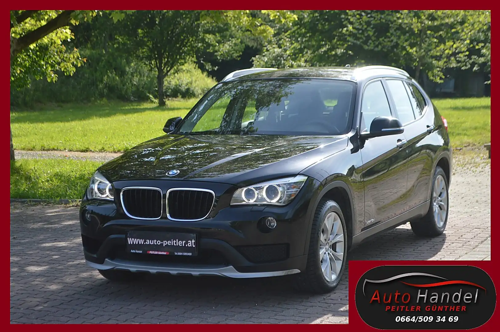 BMW X1 xDrive18d Österreich Paket Schwarz - 1