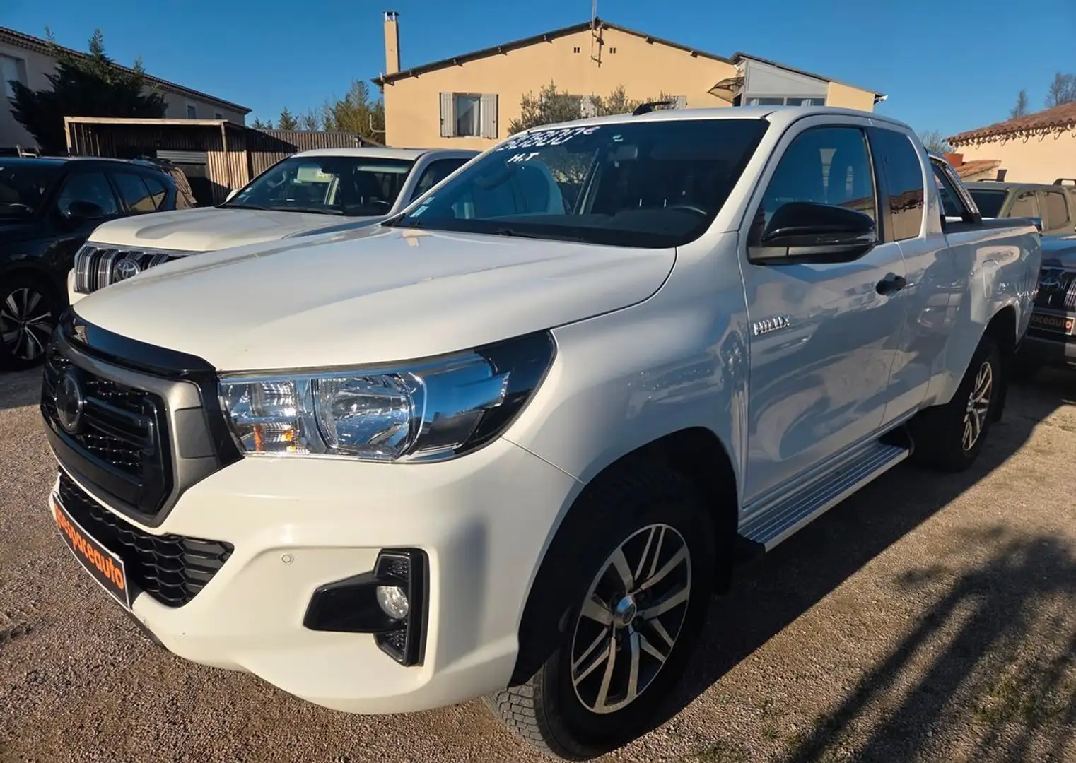 Toyota Hilux lounge cuir GPS Tva recuperable Blanc - 2