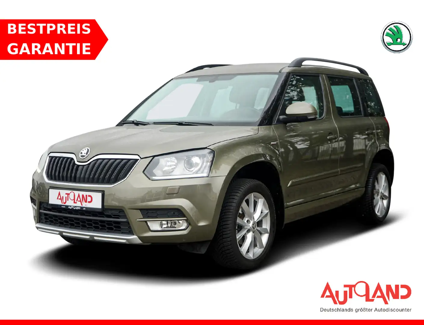 Skoda Yeti 1.2 Joy Green tec Bi-Xenon Sitzheizung DAB Grau - 1