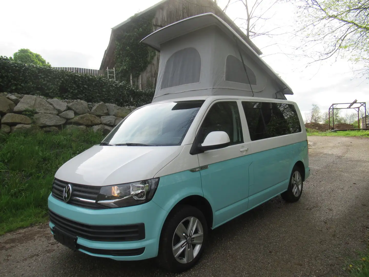 Volkswagen T6 California Camper 2,0 TDI Open-Sky Schlafdach ab €36990.- Blanc - 2