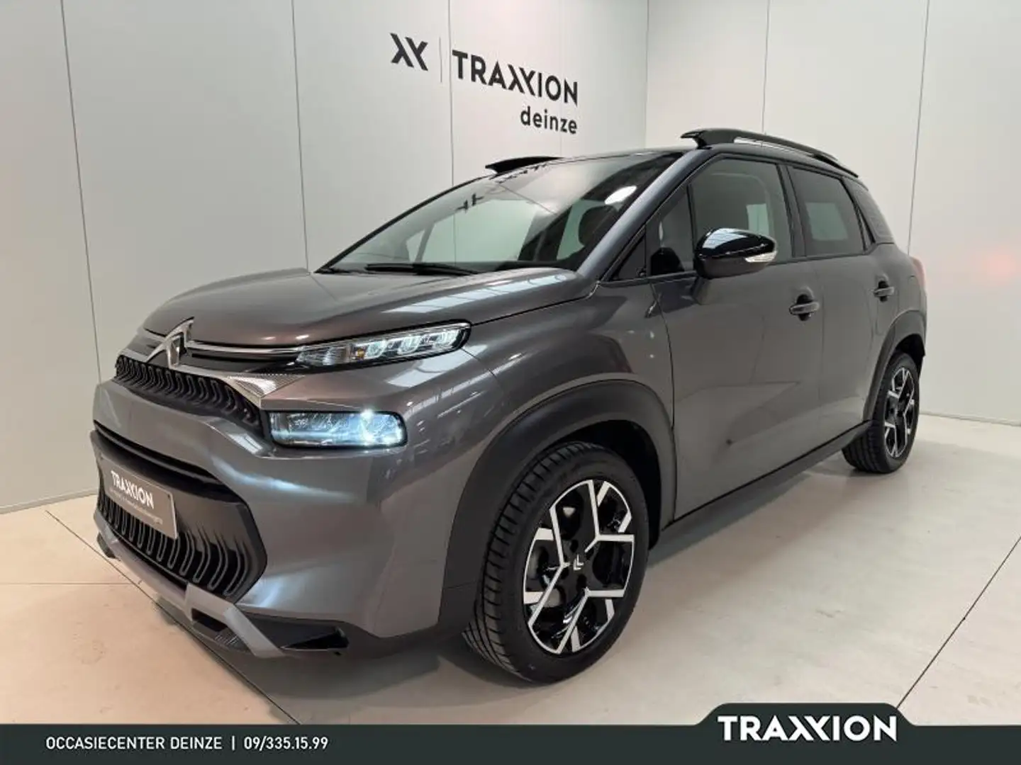 Citroen C3 Aircross 1.2i EAT6 MAX Origins S&S LED|GPS|PDC|CAM|CARPLAY| Gris - 1