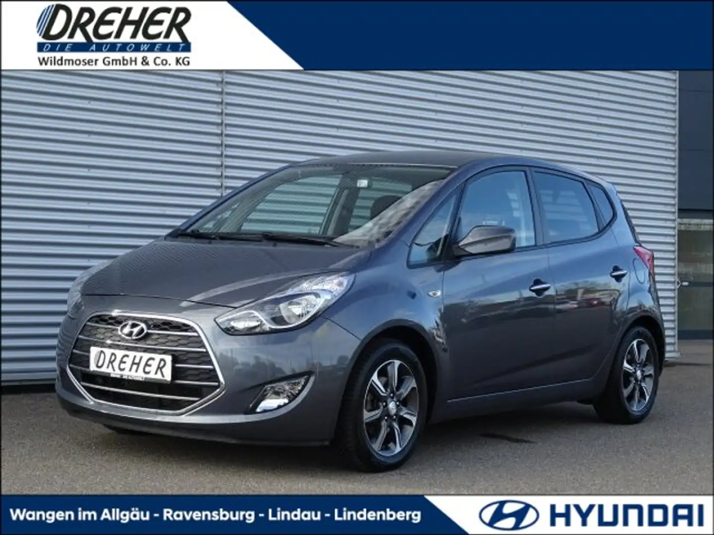 Hyundai iX20 ix20 1.6 YES! Blue Sitzhzg./MF-Lenkrad/BC/eFH. NSW Grau - 1