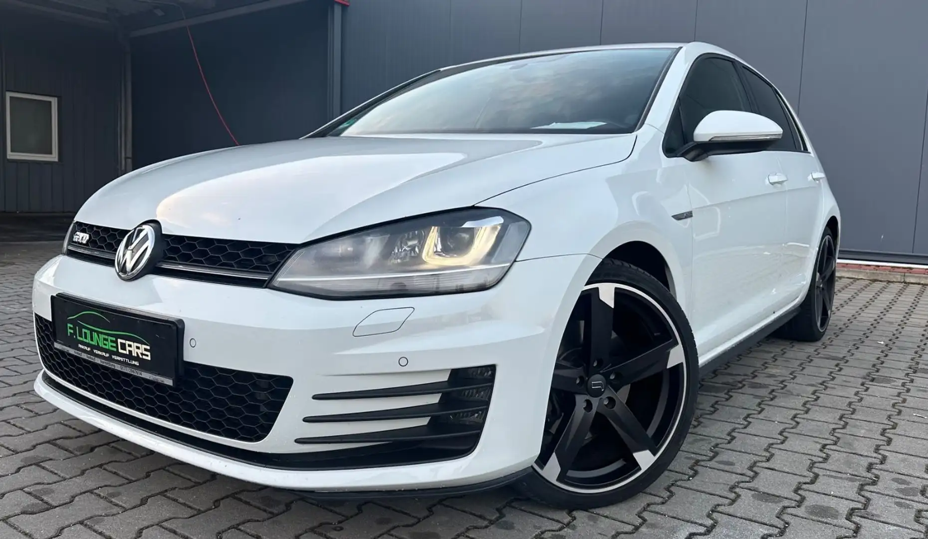 Volkswagen Golf 7 Lim. GTD*BMT*Automatik*Teilleder+Alc*TOP! Weiß - 1