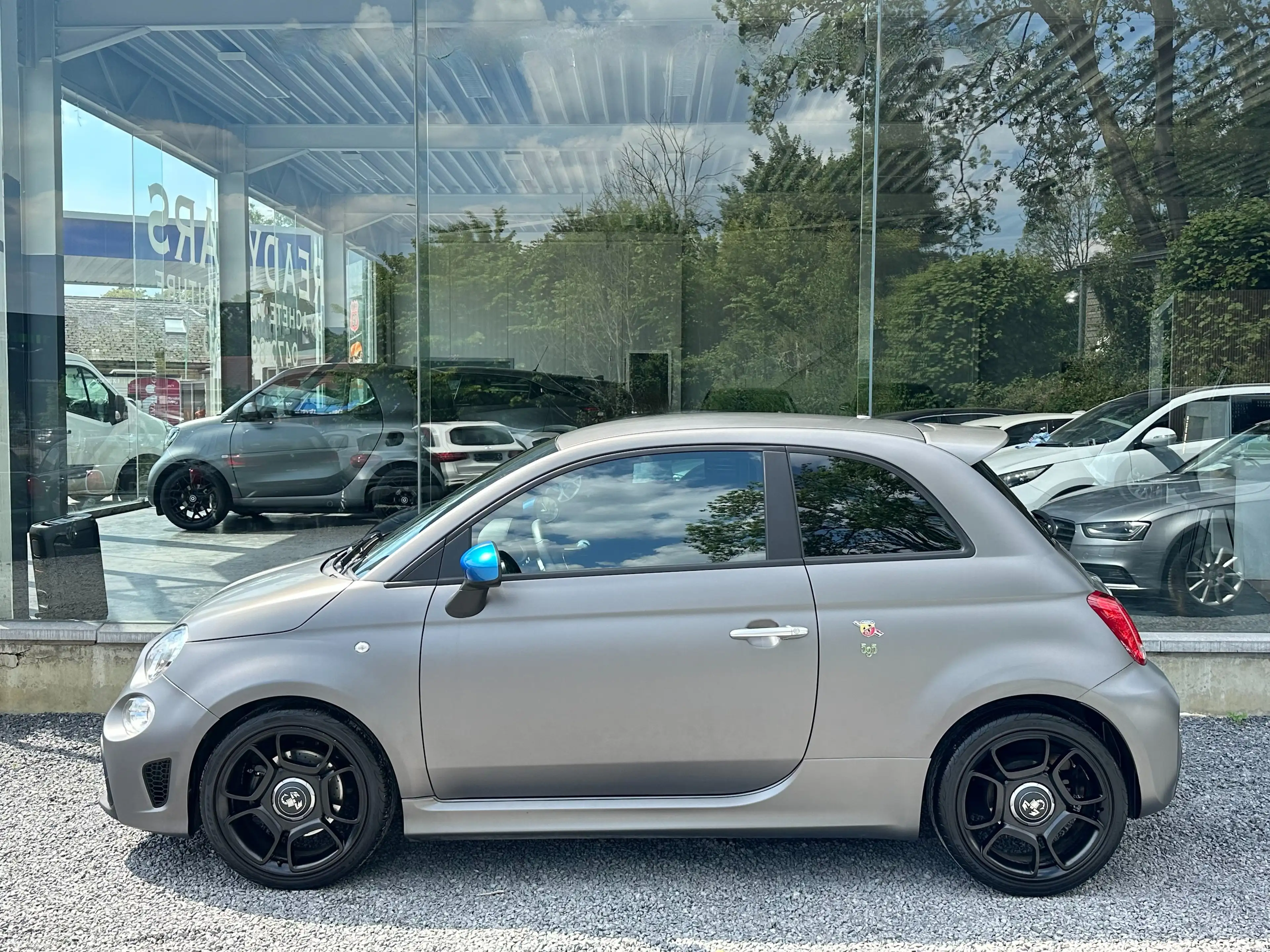 Abarth 595 Turismo 1.4*GRIS MAT*1 ER MAIN*CARPLAY*ETAT NEUF*GARANTIE — photo 4
