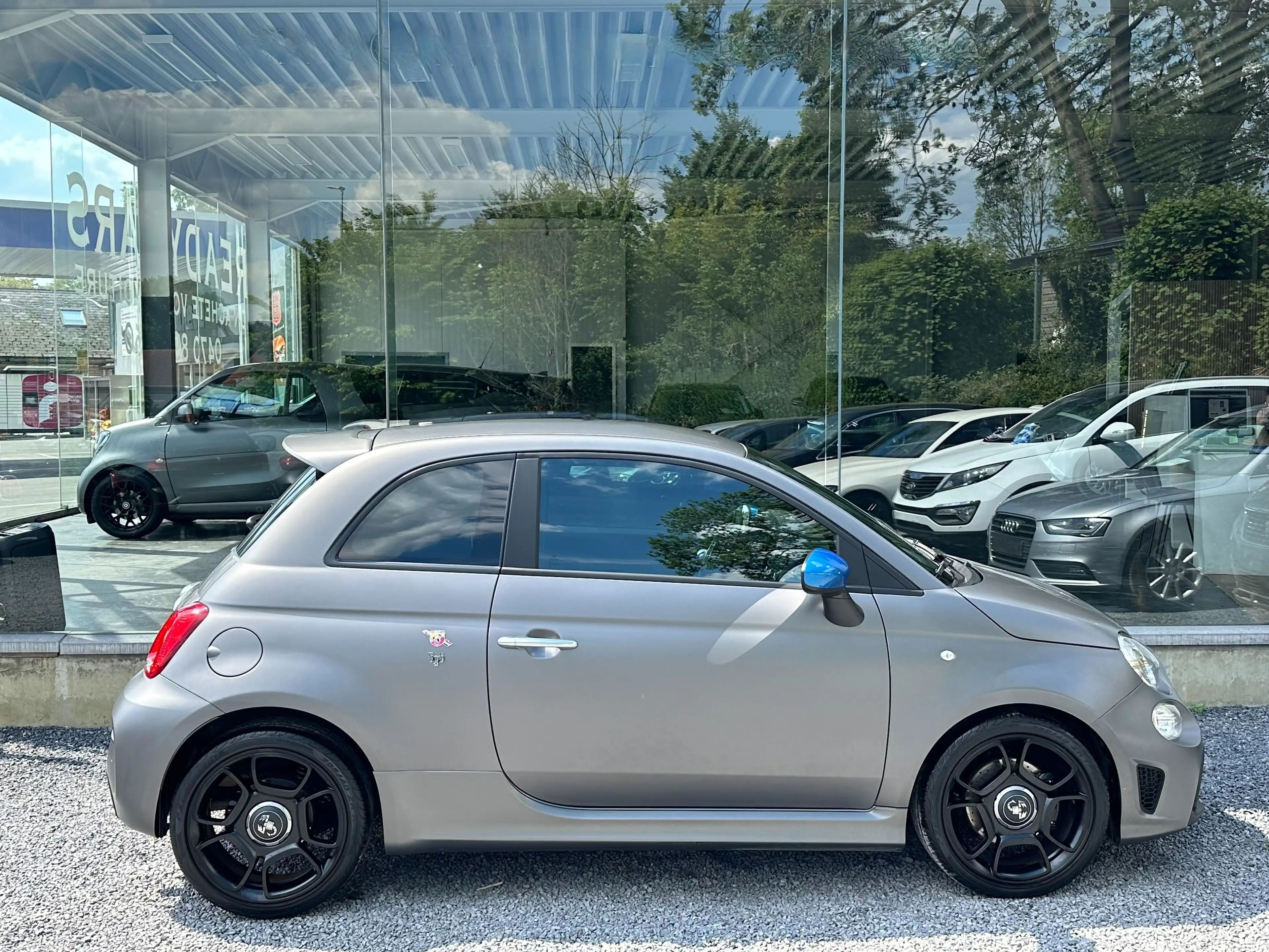 Abarth 595 Turismo 1.4*GRIS MAT*1 ER MAIN*CARPLAY*ETAT NEUF*GARANTIE — photo 3