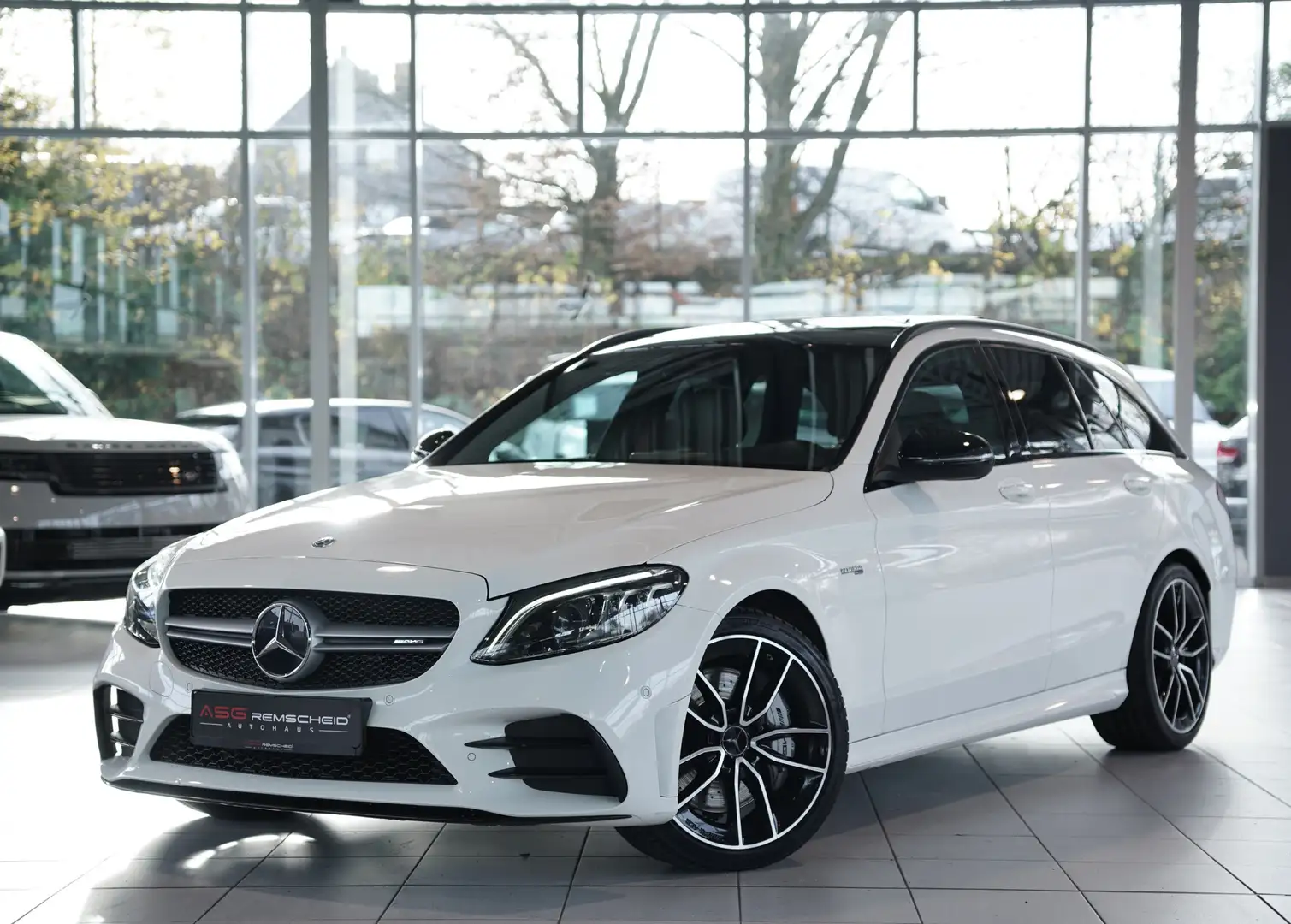 Mercedes-Benz C 43 AMG T 4M *2.H *19 *Pano *S-Abgas *Digital Blanc - 1