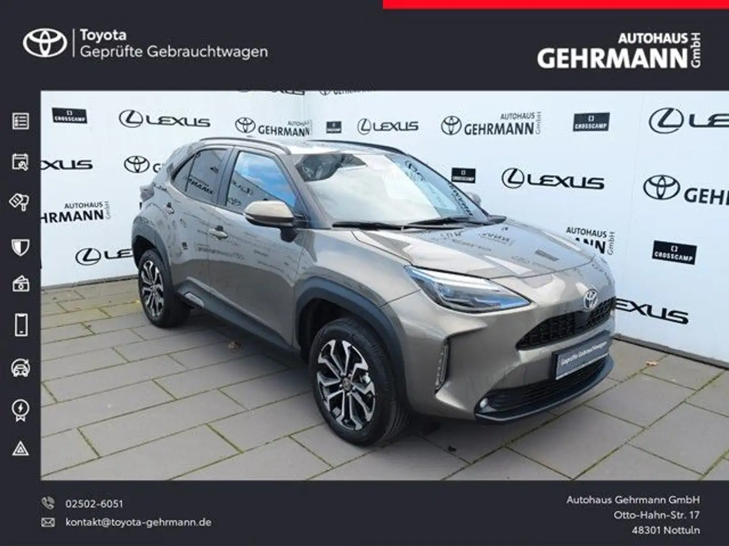 Toyota Yaris Cross Hybrid FWD Style Marrone - 1