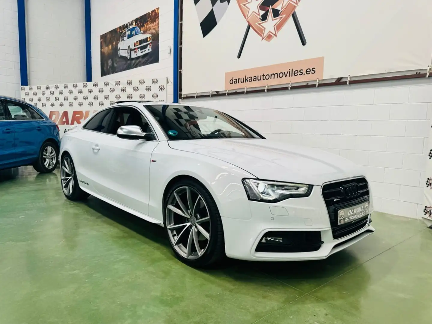 Audi A5 Coupé 3.0TDI CD S line edition quattro S-T 245 Blanco - 2