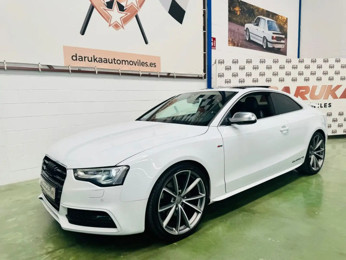 Audi A5 Coupé 3.0TDI CD S line edition quattro S-T 245 Blanco - 1