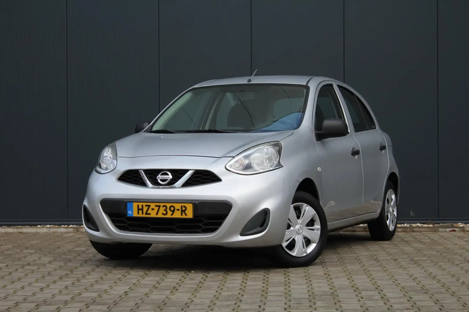 Nissan Micra 1.2 Visia Pack | Airco | Trekhaak | APK | Elektris Grigio - 1