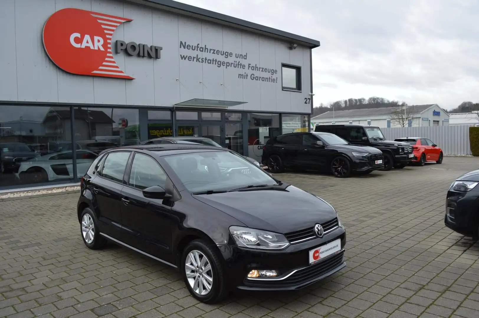 Volkswagen Polo Comfortline *Tempomat*Klimaanlage*AUX-In* Schwarz - 1