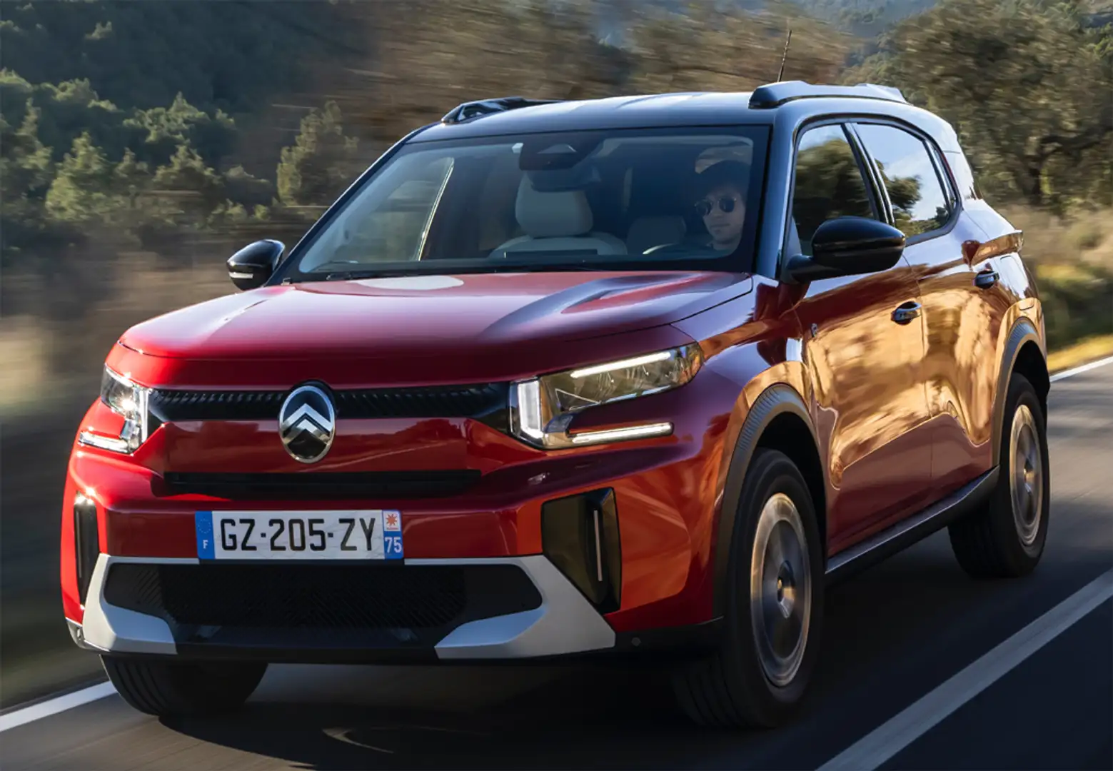 Citroen C3 Aircross Puretech Live 82 Rojo - 1