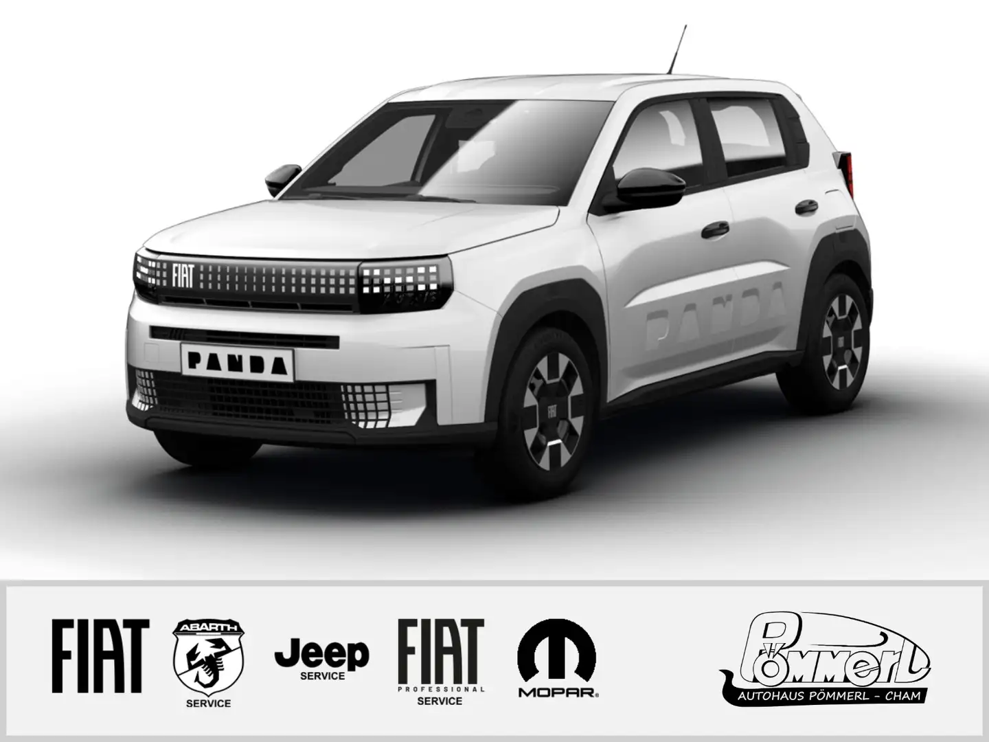 Fiat Grande Panda Hybrid ICON 1.2 eDCT 110 Blanc - 1