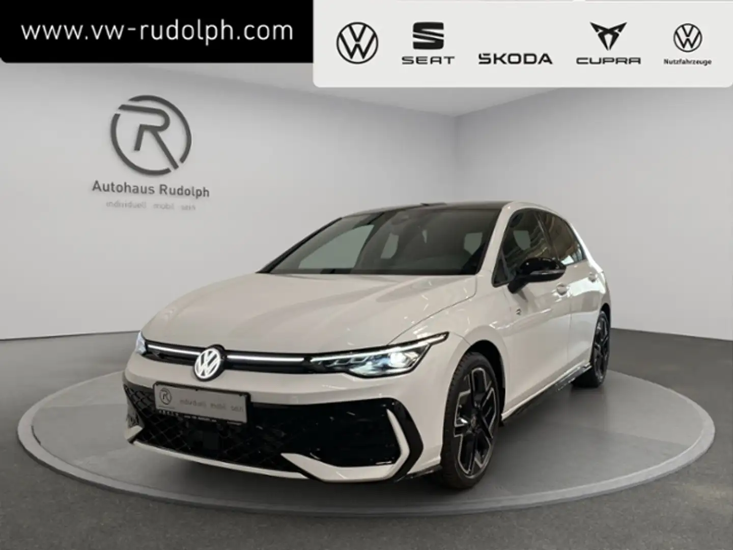 Volkswagen Golf VIII 1.5 TSI R-Line "Black Style" /Navi ACC Weiß - 1