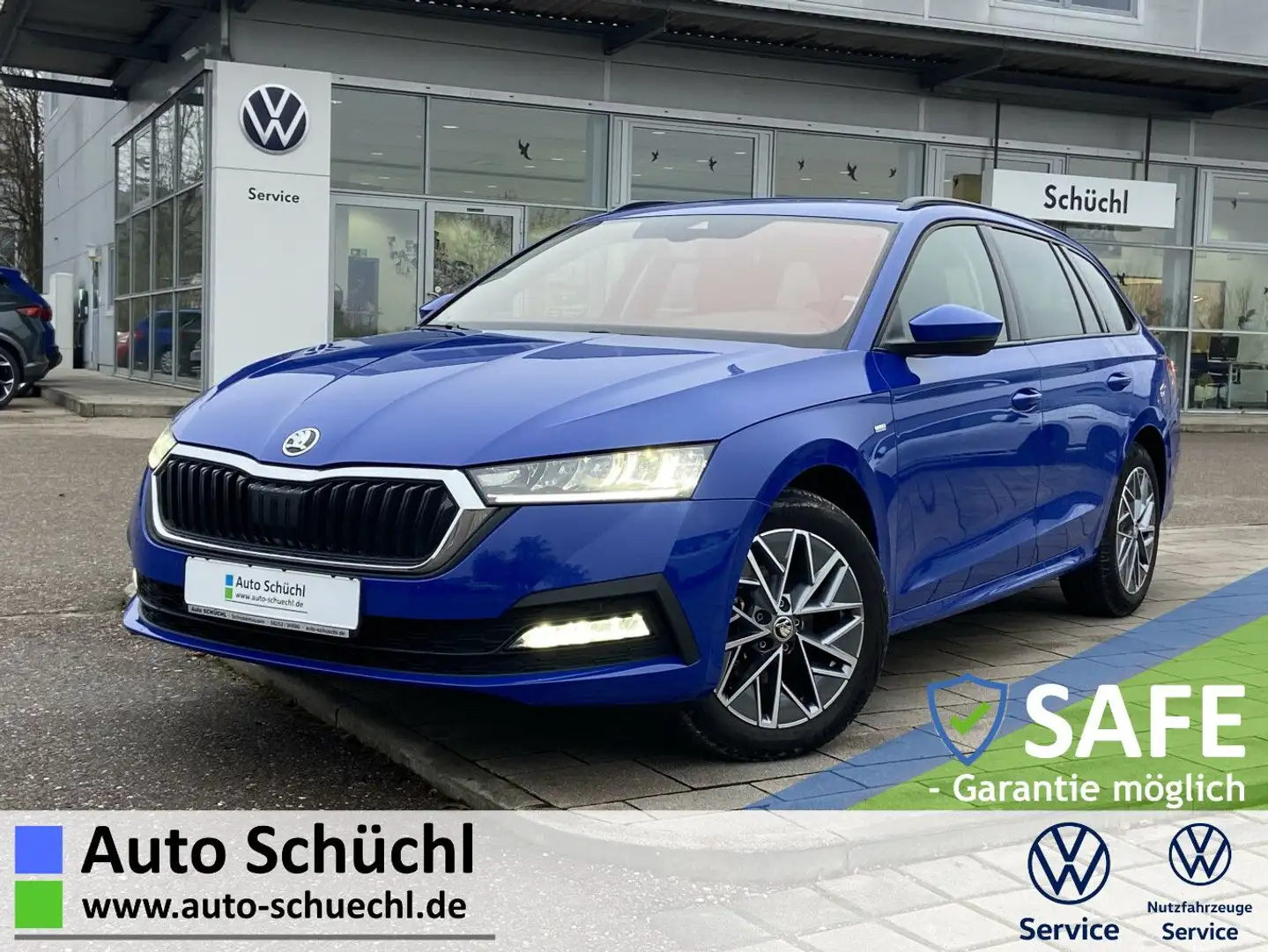 Skoda Octavia Combi 2.0 TDI DSG TOUR STANDHEIZUNG+AHK+ Blau - 1