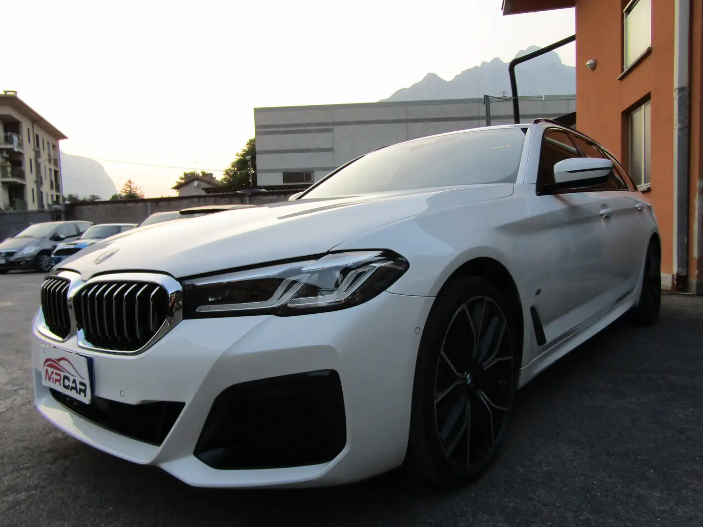 BMW 540 540d Touring mhev xdrive Msport  M Sport M-Sport Bianco - 1