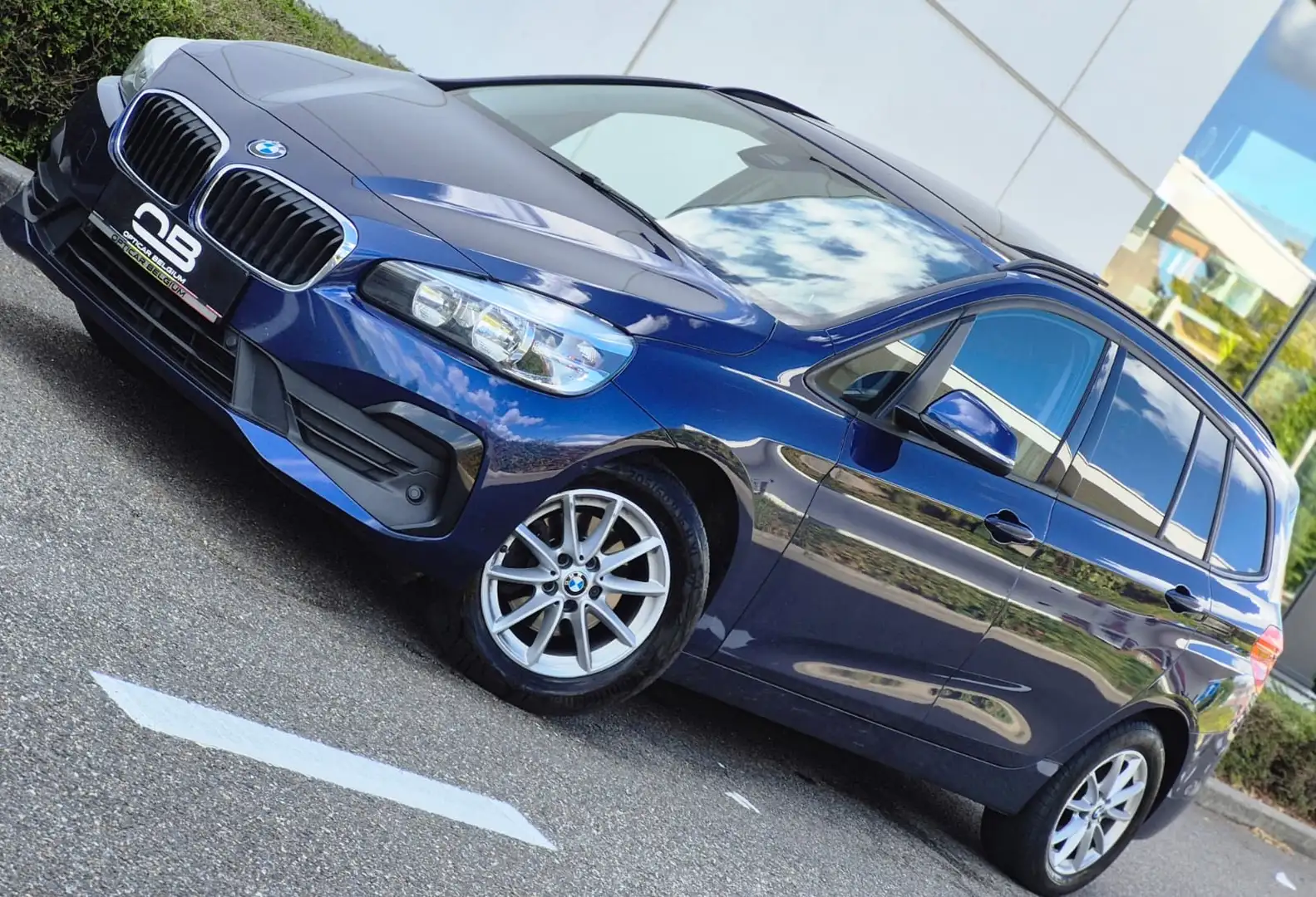 BMW 216 *** Gran Tourer - Pano - Leather - Garantie *** Bleu - 1