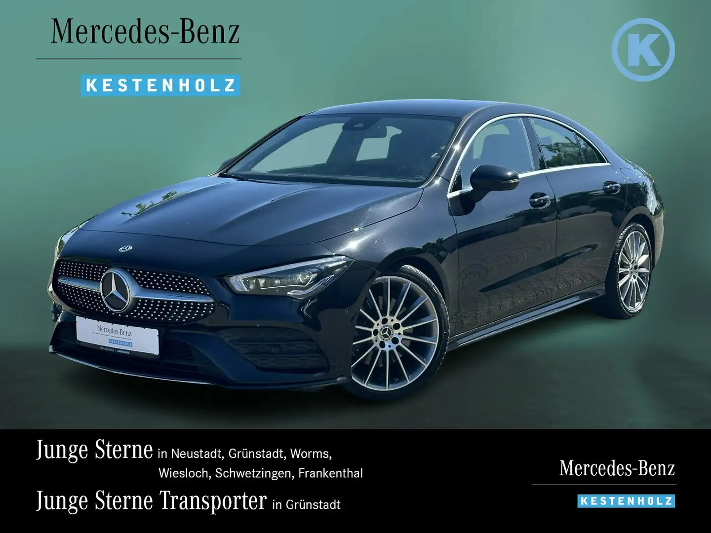 Mercedes-Benz CLA 200 CLA 200 AMG+KAMERA+MLED+AMBIENTE+SPUR/BREMS+19" Noir - 1