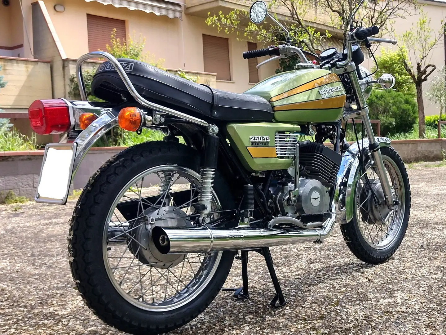 Moto Guzzi 250 TS Elettronica Verde - 1