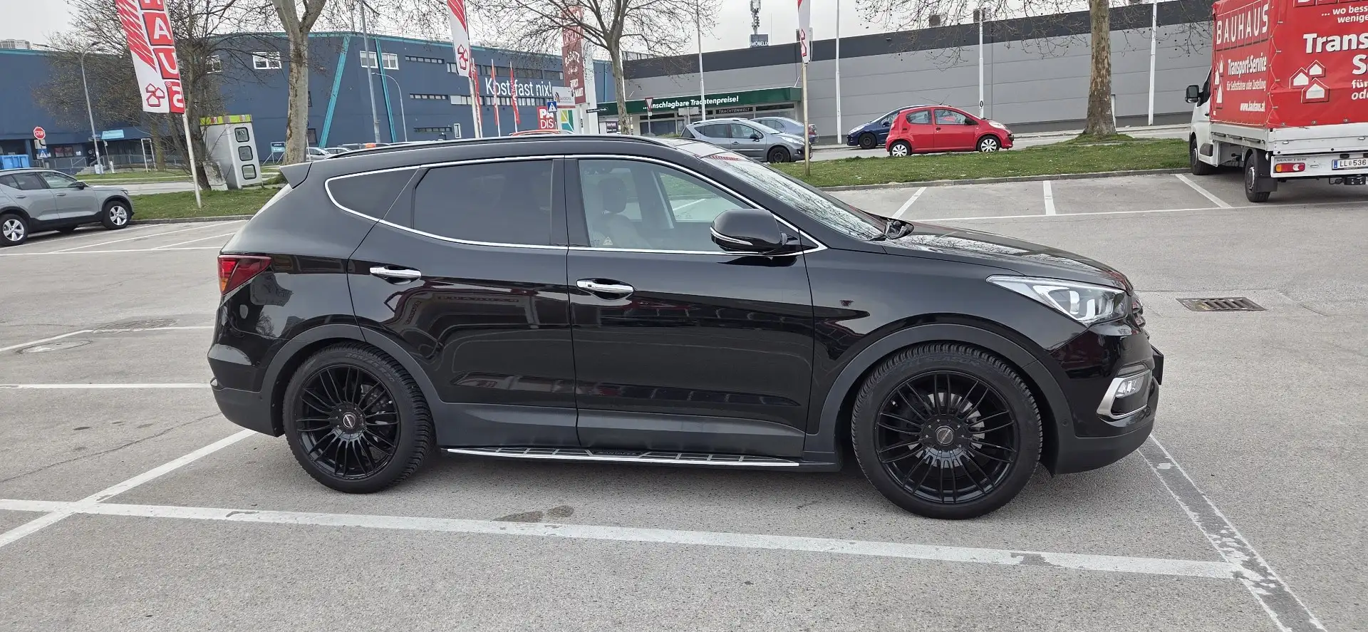 Hyundai SANTA FE blue 2.2 CRDI 4WD Automatik Premium - 1