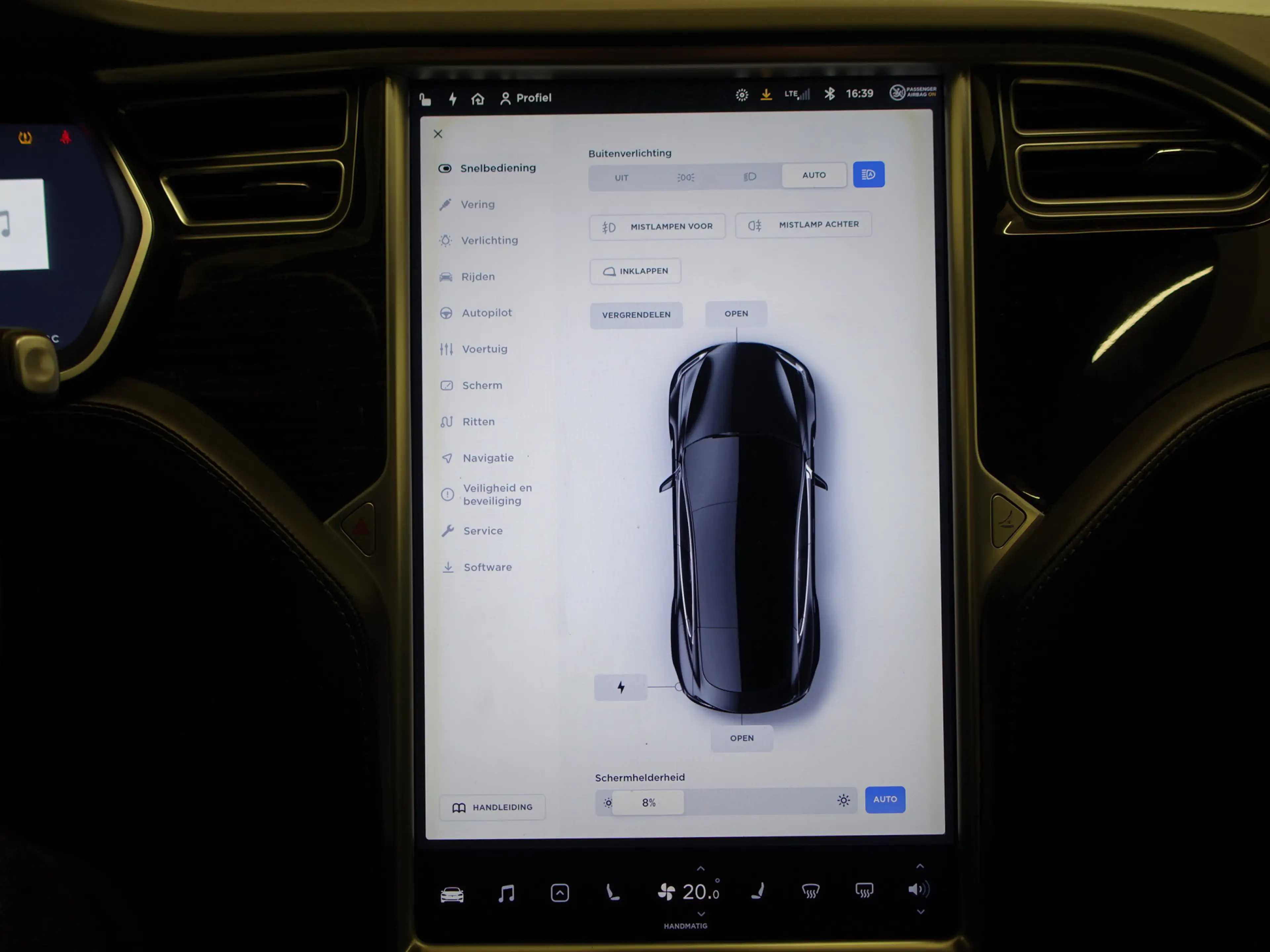 Tesla Model S 75D Base SOH 89%, Luchtvering, Full Memory, Auto P — photo 11