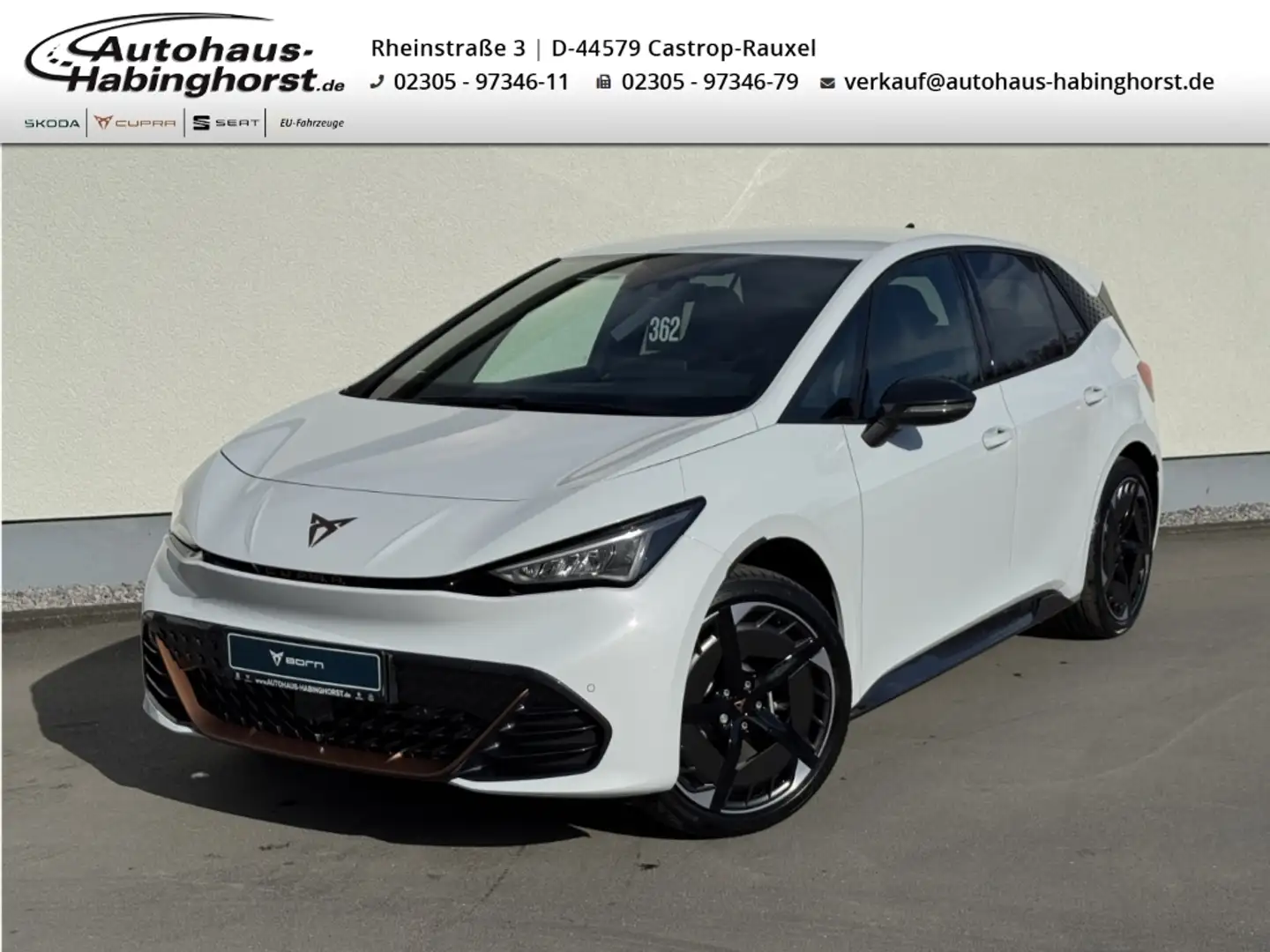 CUPRA Born 77 kWh Edition Dynamic Navi TopView Sennheiser 20A Biały - 1
