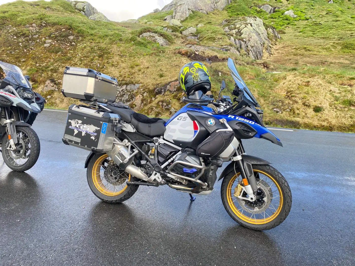 BMW R 1250 GS Adventure HP Blu/Azzurro - 2