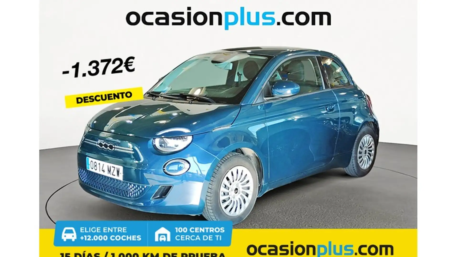 Fiat 500e 70Kw Action Verde - 1