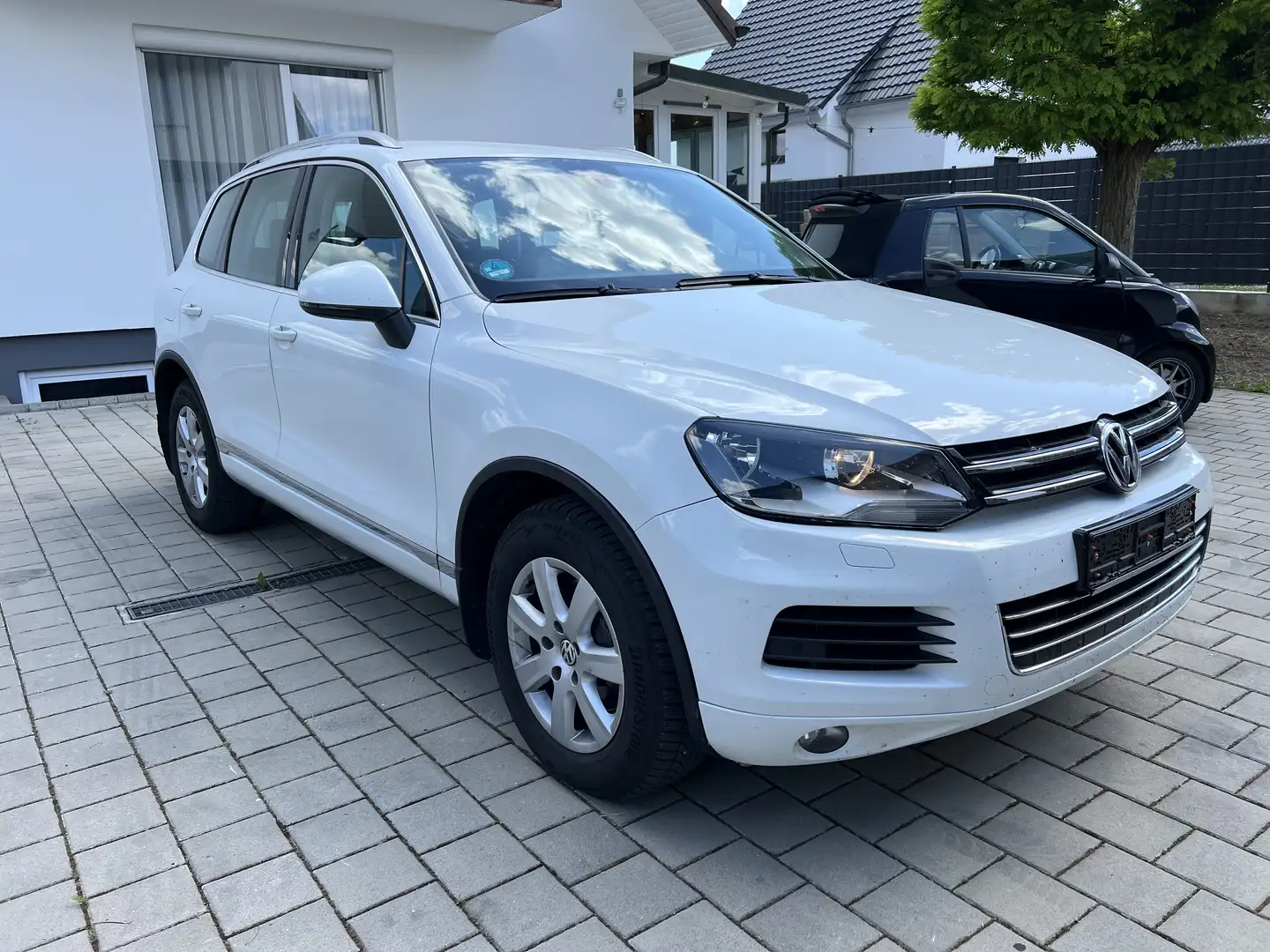 Volkswagen Touareg 3.0 V6 TDI Blue Motion DPF Automatik *TUV AU NEU Alb - 1