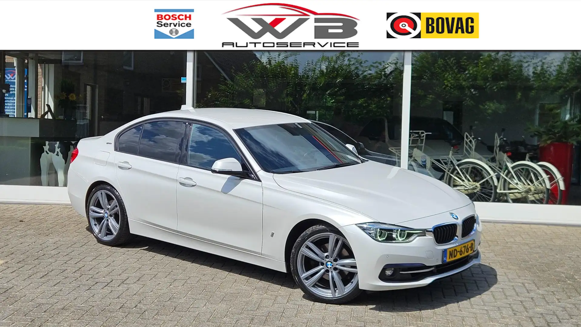 BMW 330 3-serie 330e High Executive I Leder I Navi I Xenon Blanco - 1